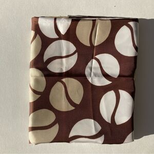 Brown and Cream Fiber Art Fabric Fun Projects Retro Vintage Vibe Light